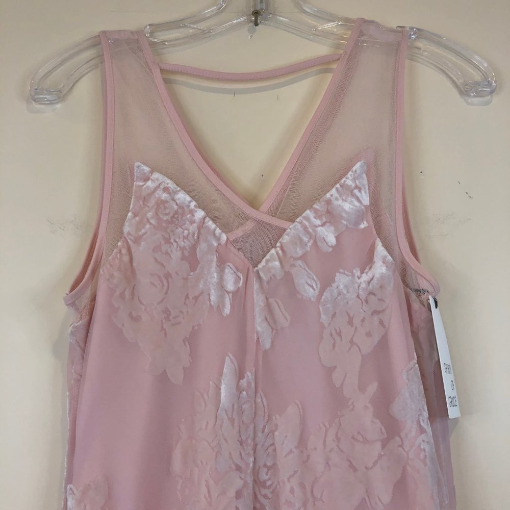✨NWT✨SPIRIT OF GRACE 💜Sz. XS velvet dress - Picture 5 of 7